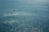 Kayakers on the Mediterranean