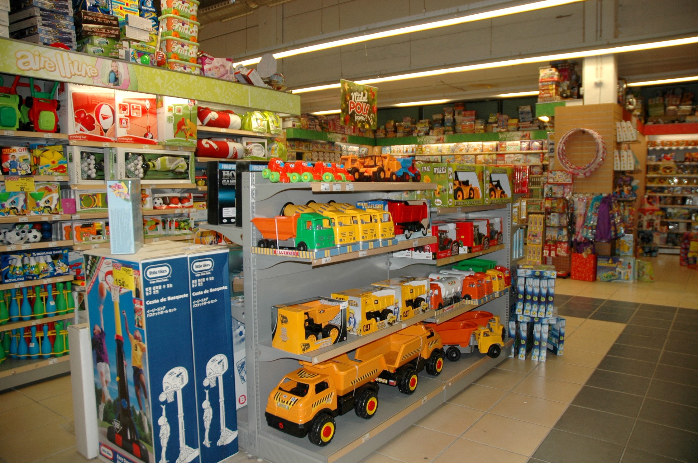 toy store section